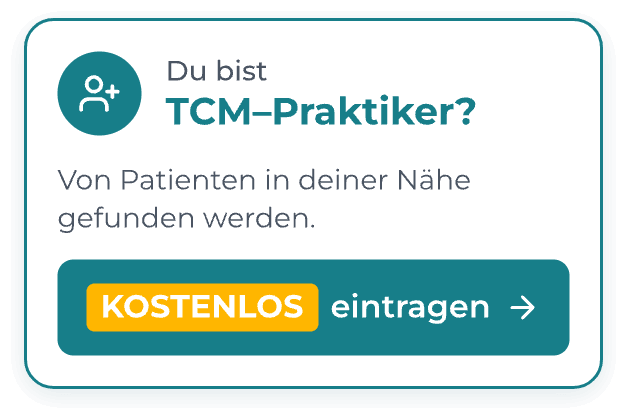 Banner für die Einladung zur Anmeldung zum TCM Praktiker Verzeichnis