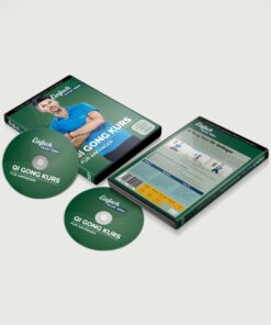 Estuche DVD Entrenamiento holístico de la espalda con Wolfgang por delante y por detrás, con dos DVD al lado