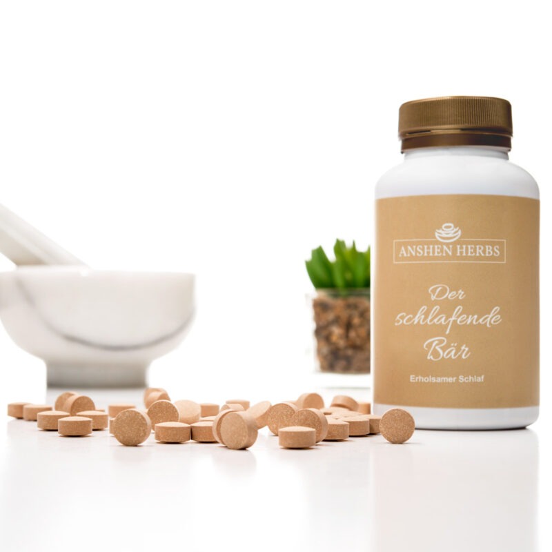 TCM Kräutermischung — Der schlafende Bär von Anshen Herbs