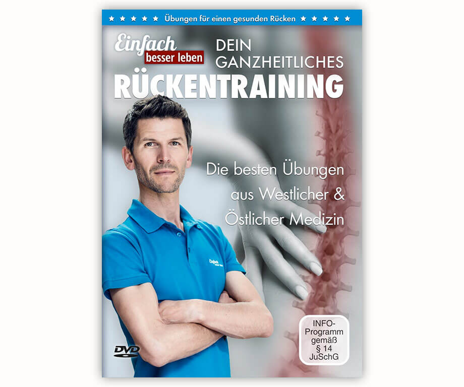Cover of the course back training from Einfach besser leben mit Wolfgang