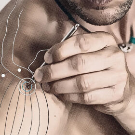 Lage Akupunkturpunkt Di 15 Grafik