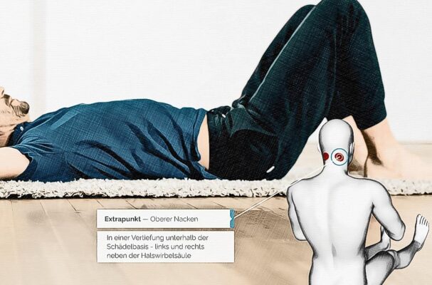 Location acupuncture point Ex KH1 Location acupuncture point Ex KH1 graphic