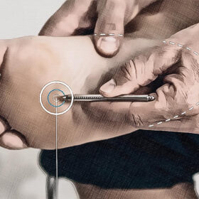 Lage Akupunkturpunkt Ni 01 Grafik