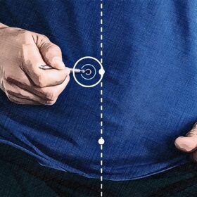 Lage Akupunkturpunkt Ni 16 Grafik