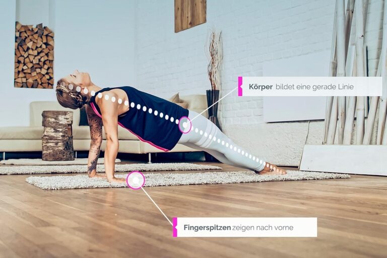 Kati doing the meridian yoga exercise inclined plane for the pericardium meridian with drawn stretch line