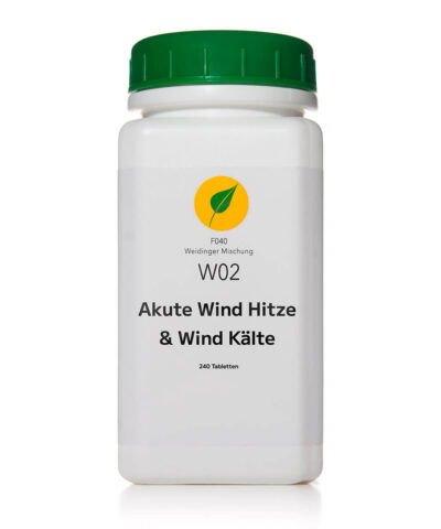 Miscela di erbe MTC W02 - Vento caldo e vento freddo acuto del Dr. Weidinger