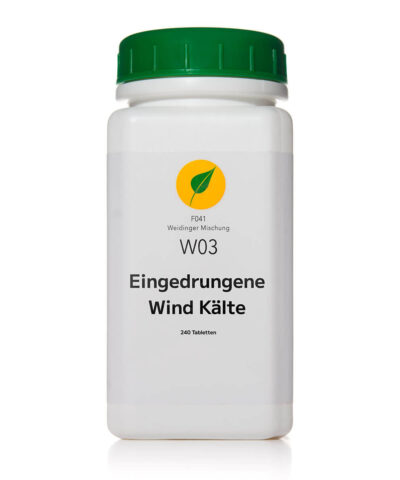 Miscela di erbe MTC W03 - Vento freddo penetrato del Dr. Weidinger