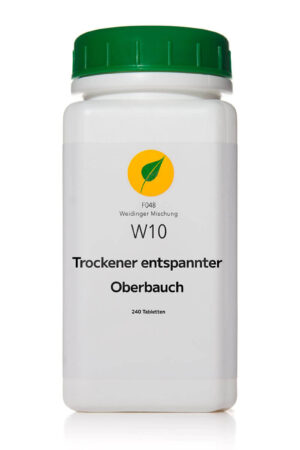 TCM Kräutermischung W10 — Trockener entspannter Oberbauch von Dr. Weidinger