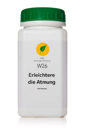 TCM Herbal Blend W26 - Facilitate breathing by Dr. Weidinger