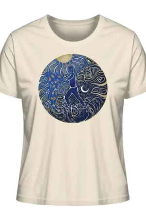 5 Elements Qi Gong | Colorato | Maglietta biologica | Donna