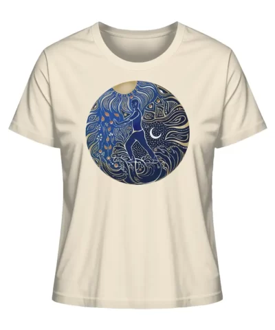 5 Elemente Qi Gong | Farbig | Organisches T-Shirt | Damen
