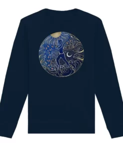 5-elements-qi-gong-colored-organic-unisex-sweatshirt-140305 5 Elements Qi Gong | Colored | Organic Unisex Sweatshirt