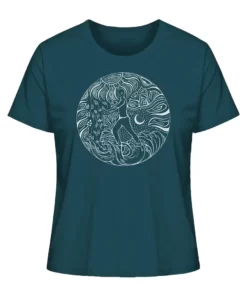 5-elements-qi-gong-white-organic-t-shirt-ladies-145021 5 Elements Qi Gong | White | Organic T-shirt | Women