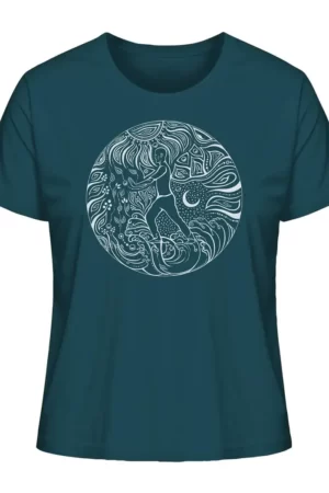 5 Elements Qi Gong | White | Organic T-shirt | Women