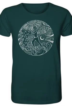 5 Elements Qi Gong | White | Organic T-shirt | Men