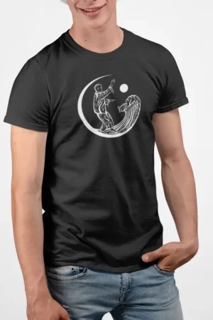 Alternative view of Qi Gong | Organisches T-Shirt | Herren