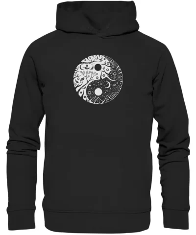 Yin & Yang | Sudadera con capucha ecológica | Unisex