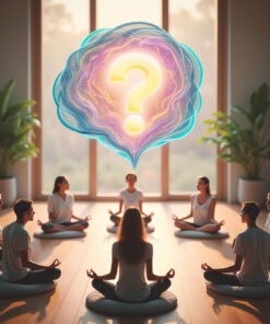 Group of people sitting in a circle