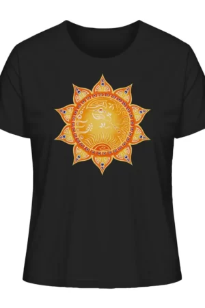 Alternative view of Nabelchakra | Manipura Chakra | Organisches T-Shirt | Damen