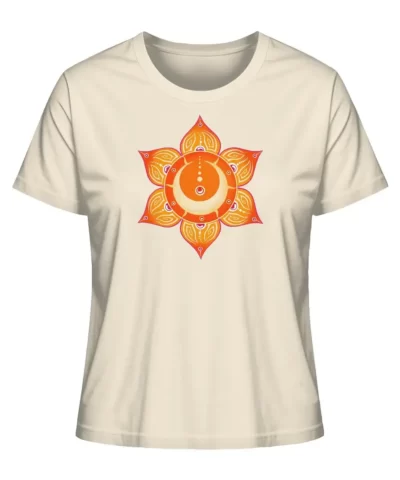 Sakralchakra T-Shirt | Swadhisthana Chakra | Organisches T-Shirt | Damen