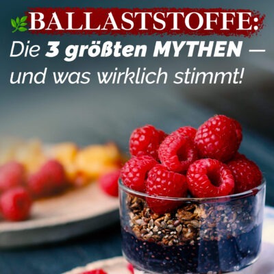 Dietary fiber: The 3 biggest myths - and what's really true!