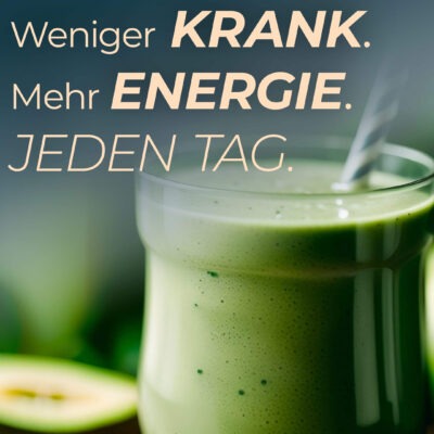 Less sick. More energy. Every day.