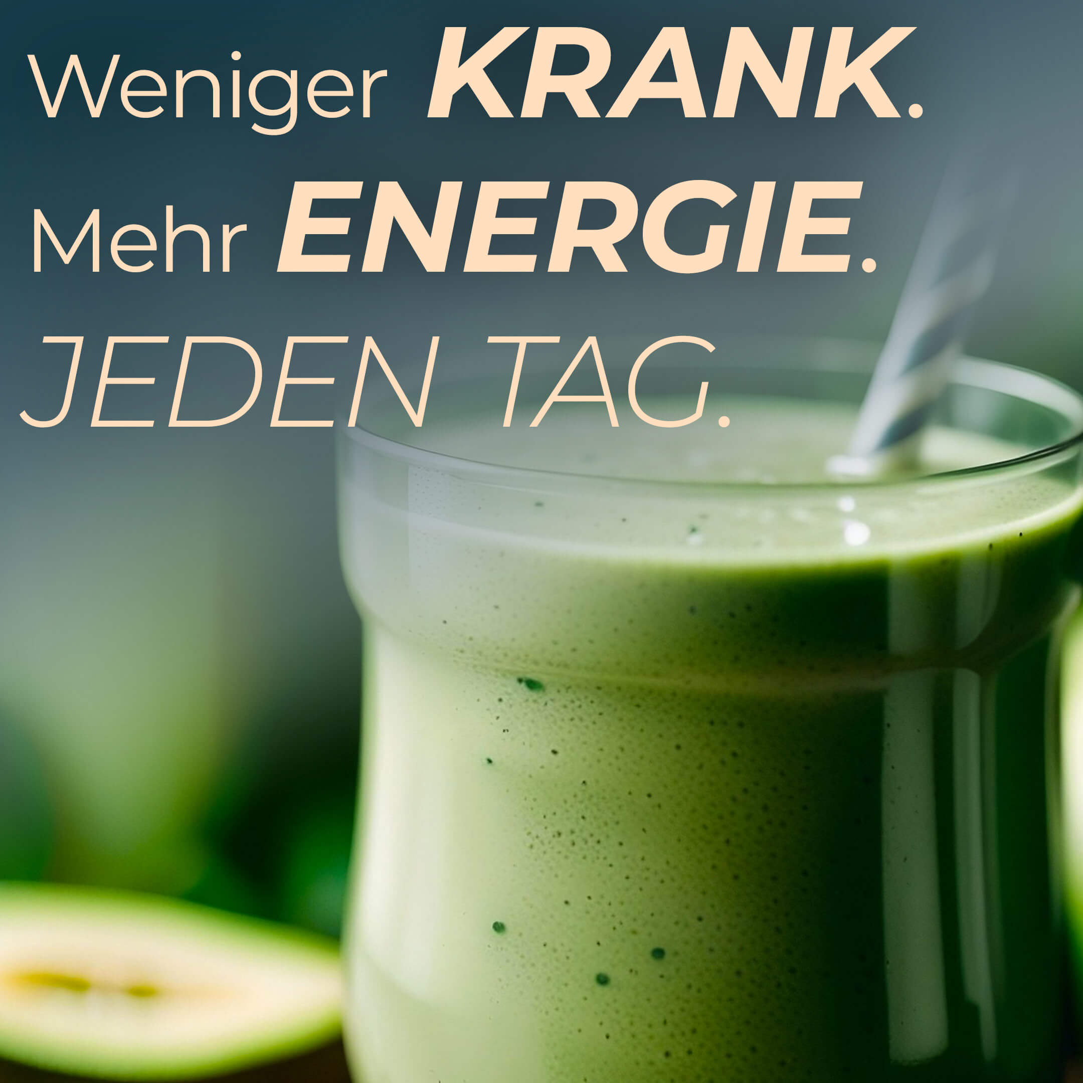 Less sick. More energy. Every day.