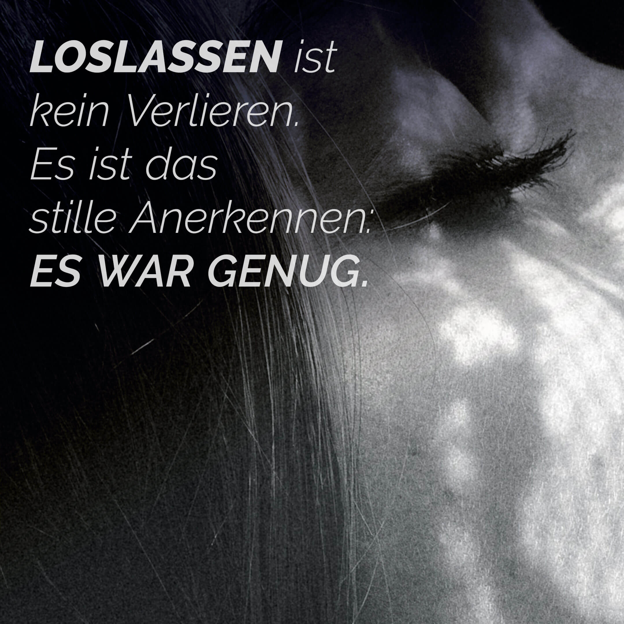 Loslassen ist kein Verlieren. Es ist das stille Anerkennen: Es war genug.