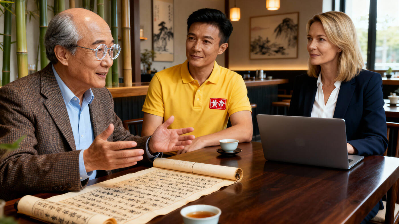 Qi Bo | The Yellow Emperor | Dr. Weber