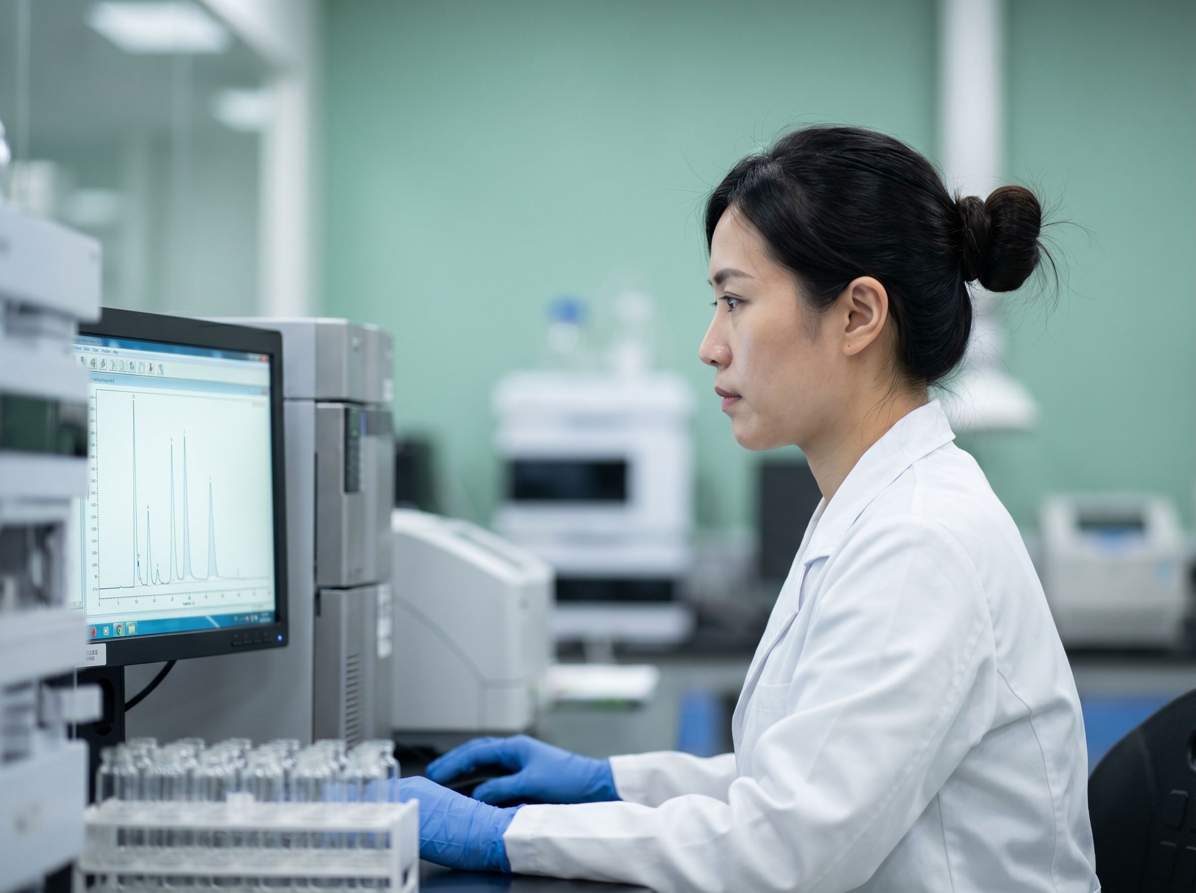 TCM Kräutermischungen: HPLC Qualitätskontrolle