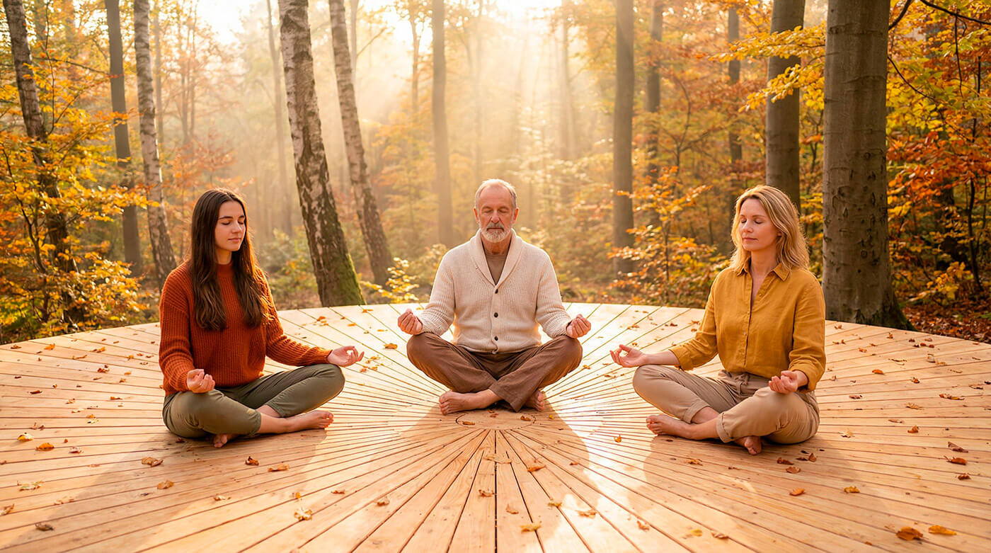 Qi Gong Retreat in Leutasch, Tirol im Herbst