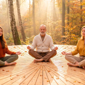 Qi Gong Retreat in Leutasch, Tirol im Herbst