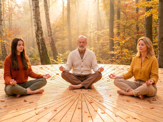 Qi Gong Retreat in Leutasch, Tirol im Herbst