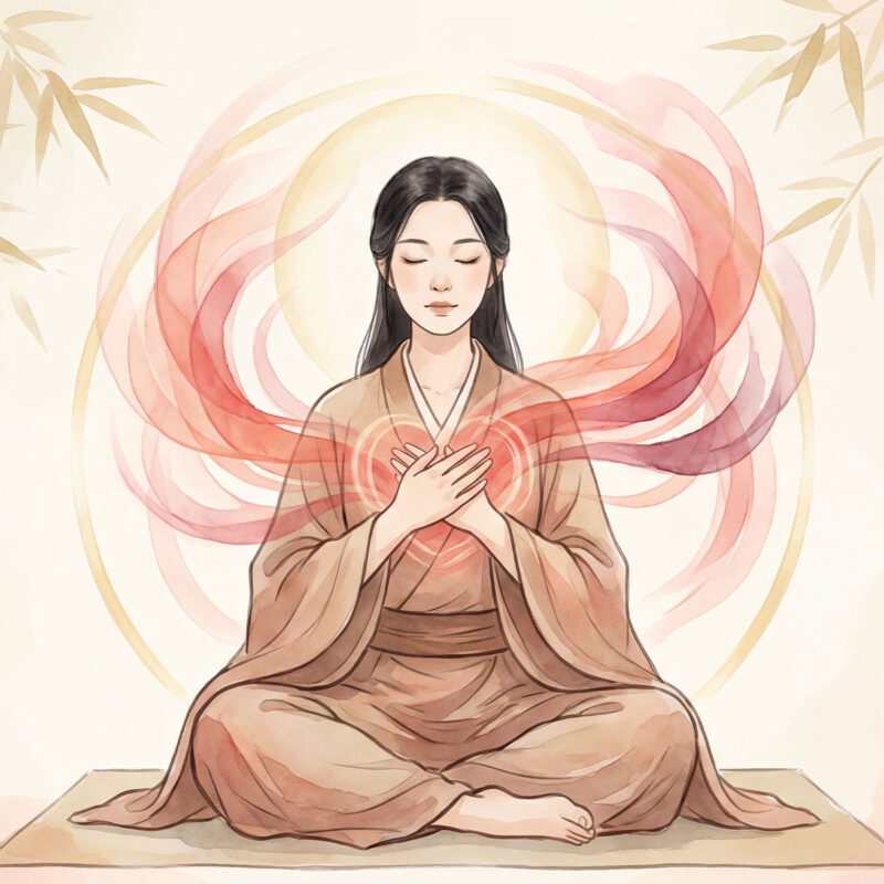TCM Diagnose Herz–Blut Mangel — JIN K21 Herzensblüte, Gui Pi Tang