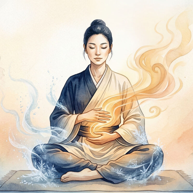 TCM Diagnose Kälte–Blockade — JIN K71 Warmer Strom, Dang Gui Si Ni Tang