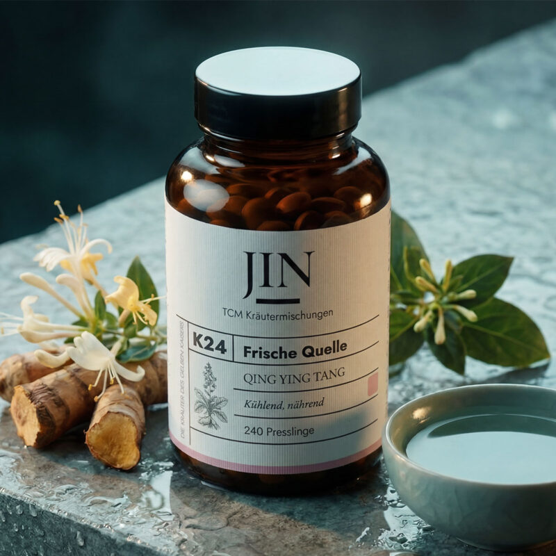 JIN K24 Frische Quelle — TCM Kräutermischung Qing Ying Tang bei Blut–Hitze