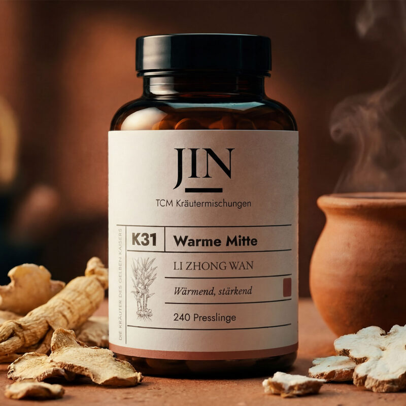 JIN K31 Warme Mitte — TCM Kräutermischung Li Zhong Wan bei Milz–Yang Mangel