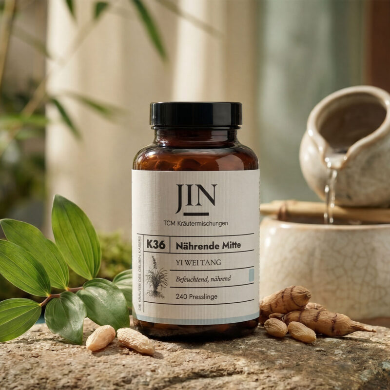 JIN K36 Nährende Mitte — TCM Kräutermischung Yi Wei Tang bei Magen–Yin Mangel