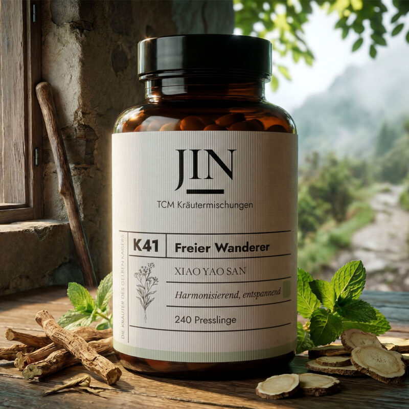 JIN K41 Freier Wanderer — TCM Kräutermischung Xiao Yao San bei Leber über Milz