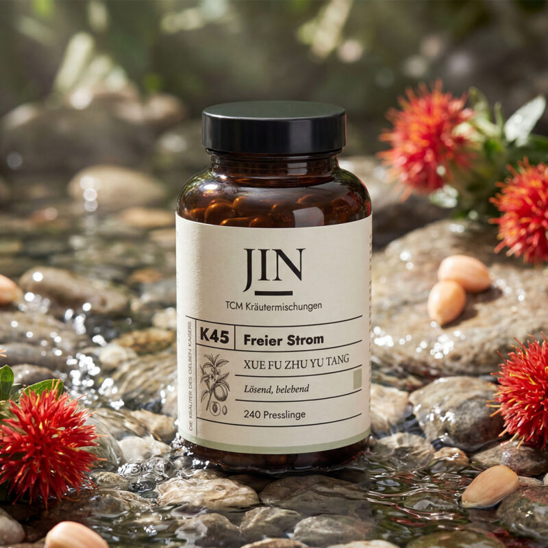 JIN K45 Freier Strom — TCM Kräutermischung Xue Fu Zhu Yu Tang bei Blut–Stase