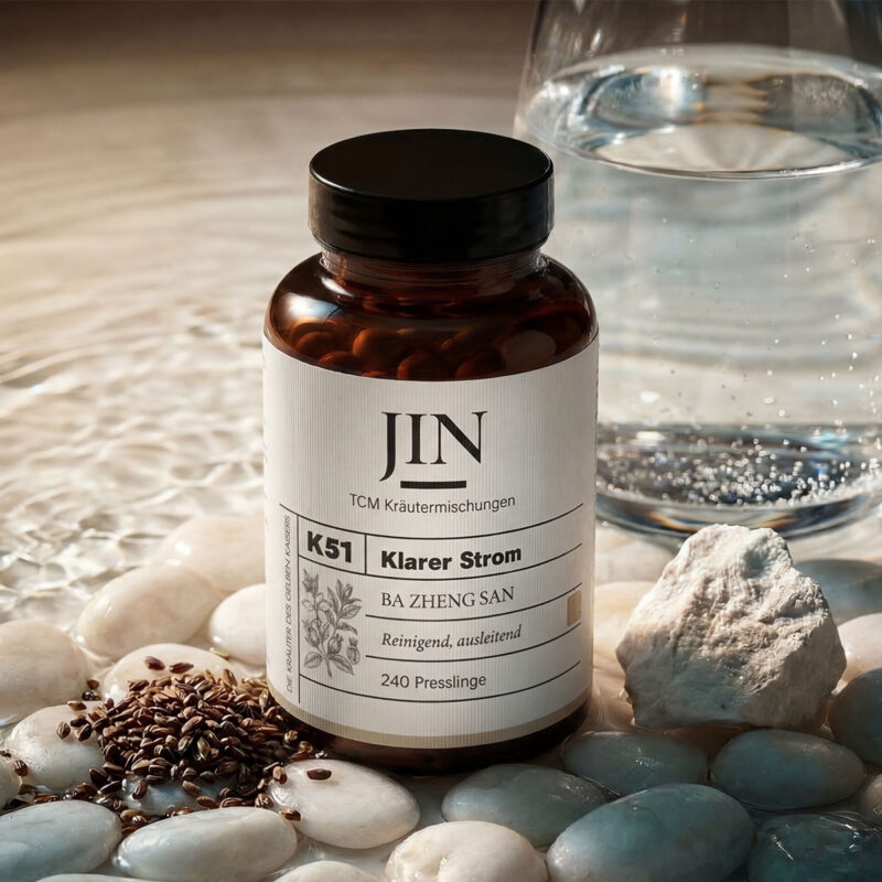 JIN K51 Klarer Strom — TCM Kräutermischung Ba Zheng San bei Feuchte Hitze Blase