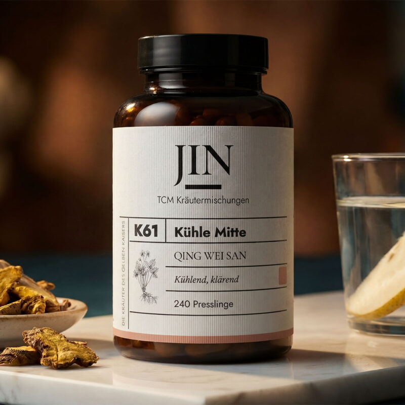 JIN K61 Kühle Mitte — TCM Kräutermischung Qing Wei San bei Magen–Feuer