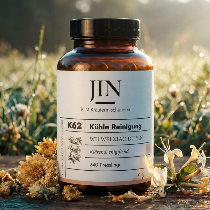 JIN K62 Kühle Reinigung — TCM Kräutermischung Wu Wei Xiao Du Yin bei Toxische Hitze