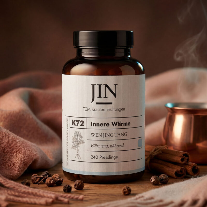 JIN K72 Innere Wärme — TCM Kräutermischung Wen Jing Tang bei Kälte im Uterus
