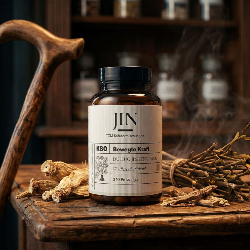 JIN K80 Bewegte Kraft — TCM Kräutermischung Du Huo Ji Sheng Tang bei Knochen–Bi Syndrom