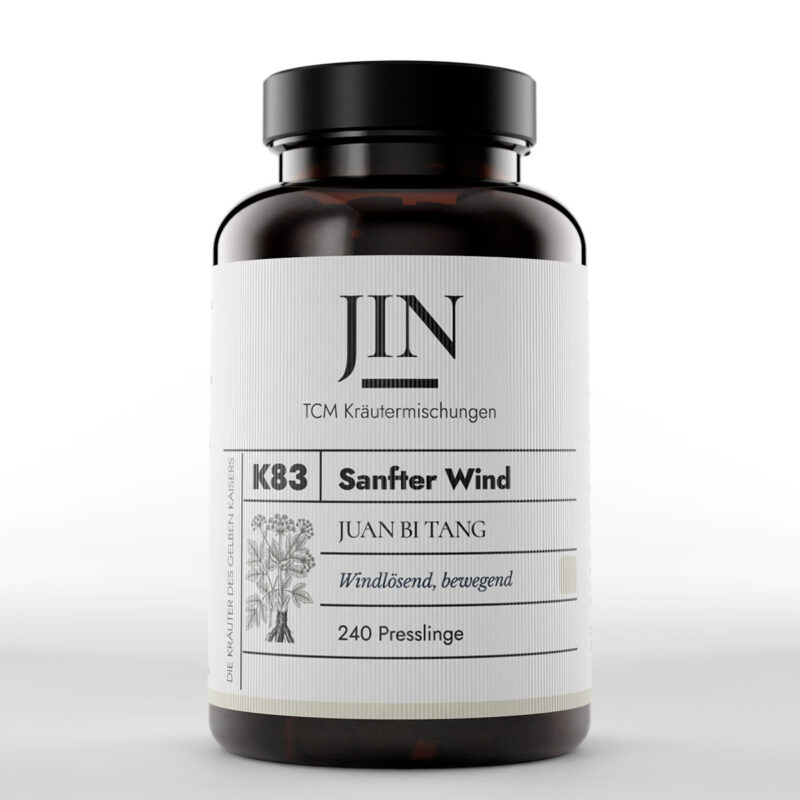 JIN K83 Sanfter Wind Dose — TCM Kräutermischung Juan Bi Tang bei Wind–Bi Syndrom, 240 Presslinge